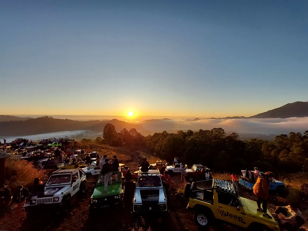 一起坐吉普車去巴杜爾火山看日出吧！| 峇里島